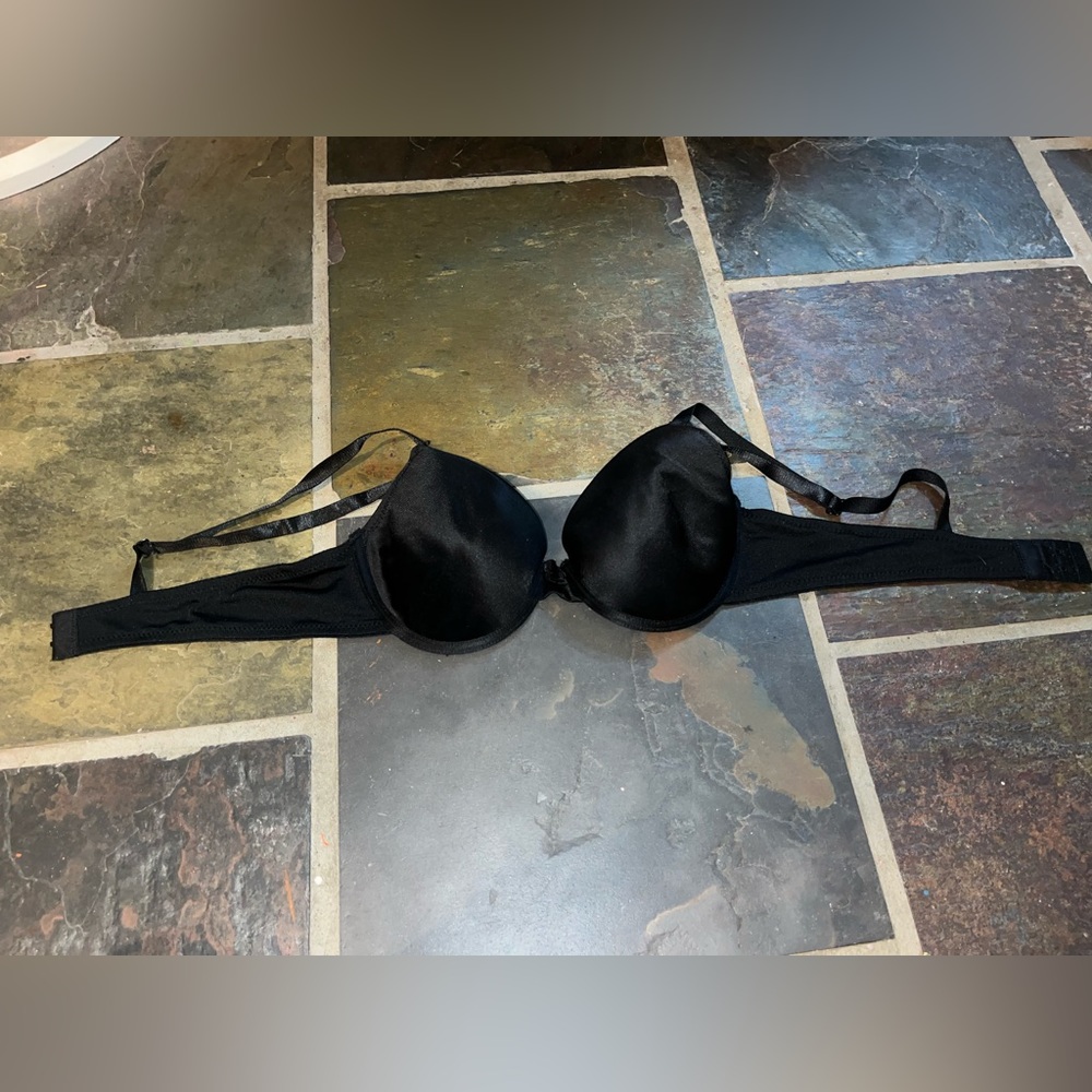 Black bra, size 34B